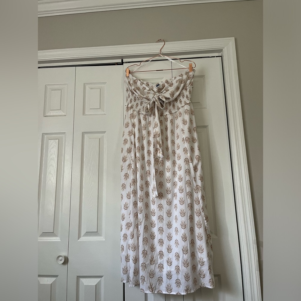 Old navy cotton strapless maxi dress NWT Old Navy xxl